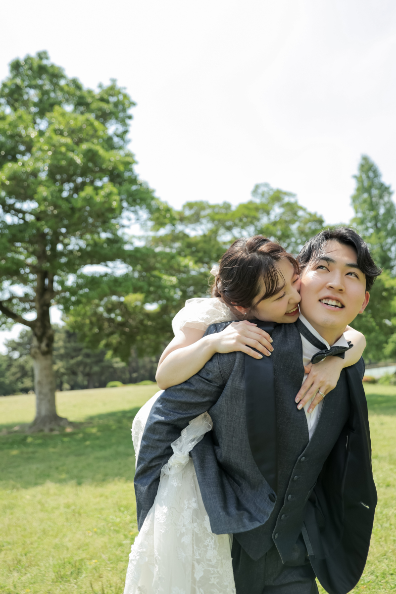 背中に預ける幸せ