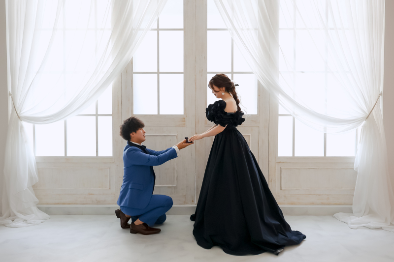 プロポーズ風の一枚