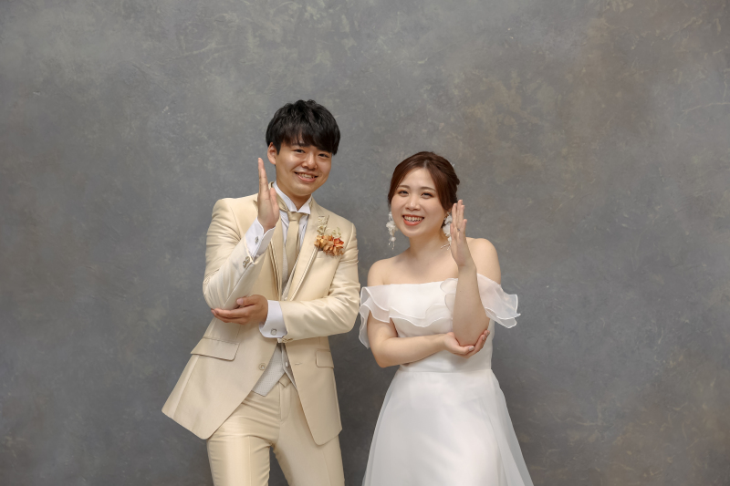 新郎さま考案ポーズ!