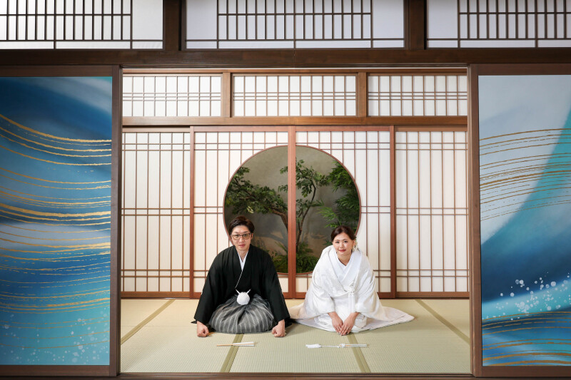 THE和装な一枚も