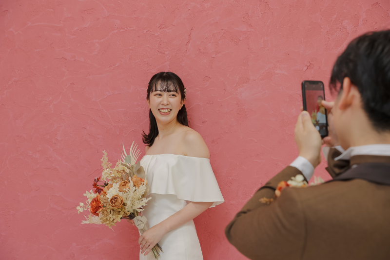 新郎さまもフォトグラファーを!