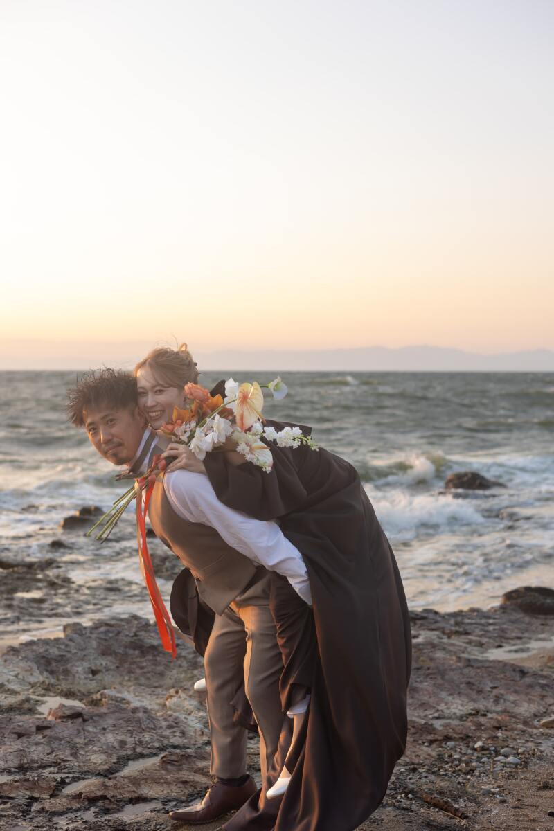 仲良しショットも