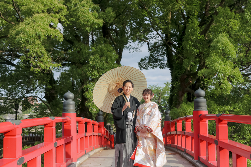 風情を感じる橋でのひととき