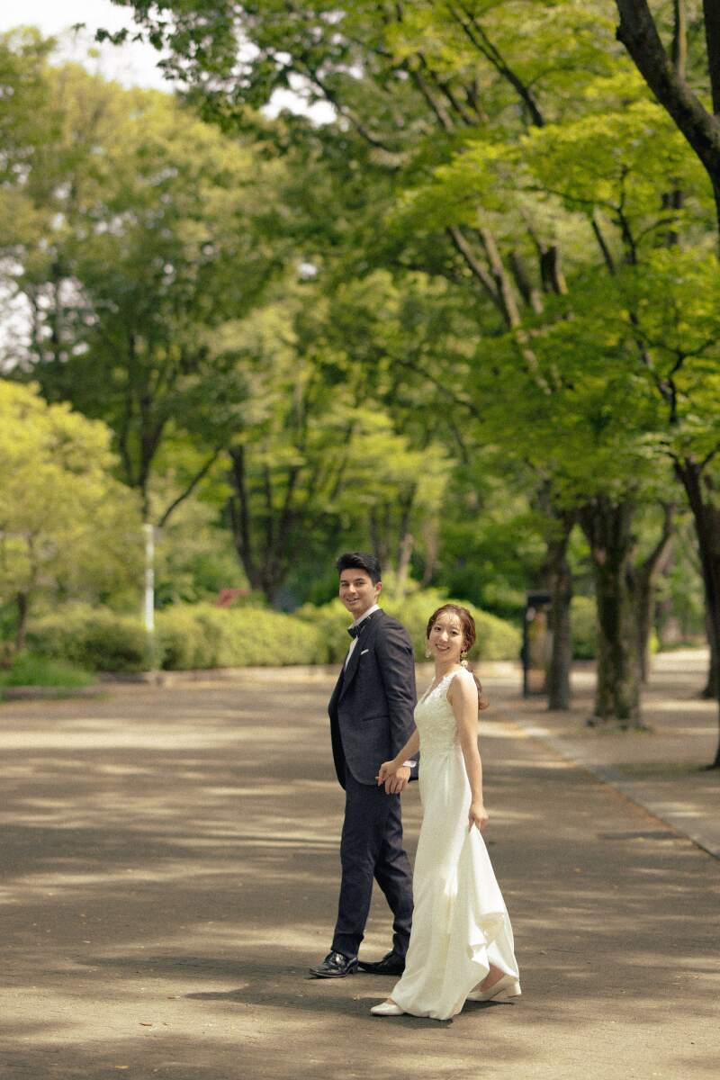 歩きながら撮影を楽しむ