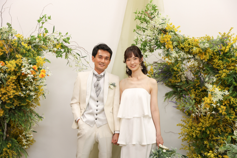 ミモザのフラワーブース