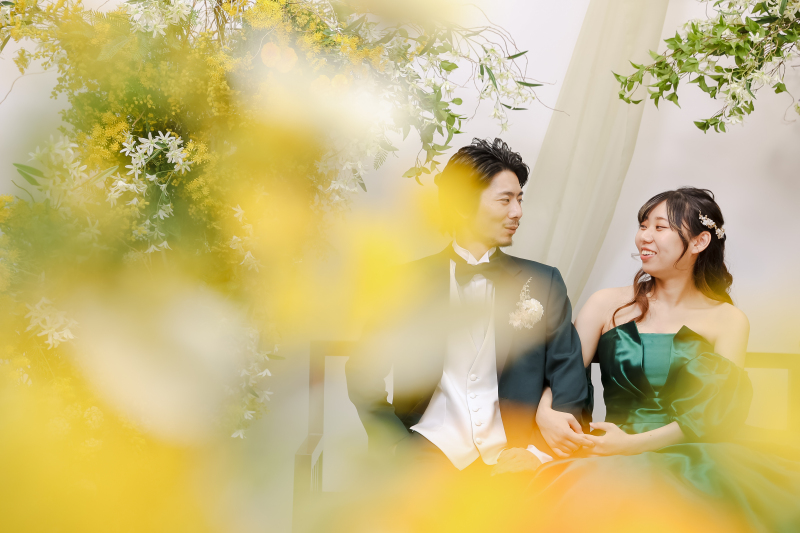 カラードレスで