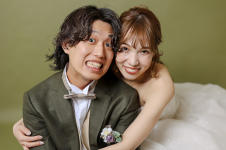 【洋装スタジオ和装ロケーションプラン】お二人らしさを形に