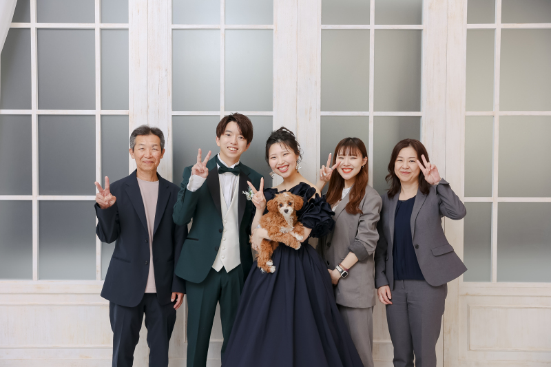 最後はご家族の皆様で♪