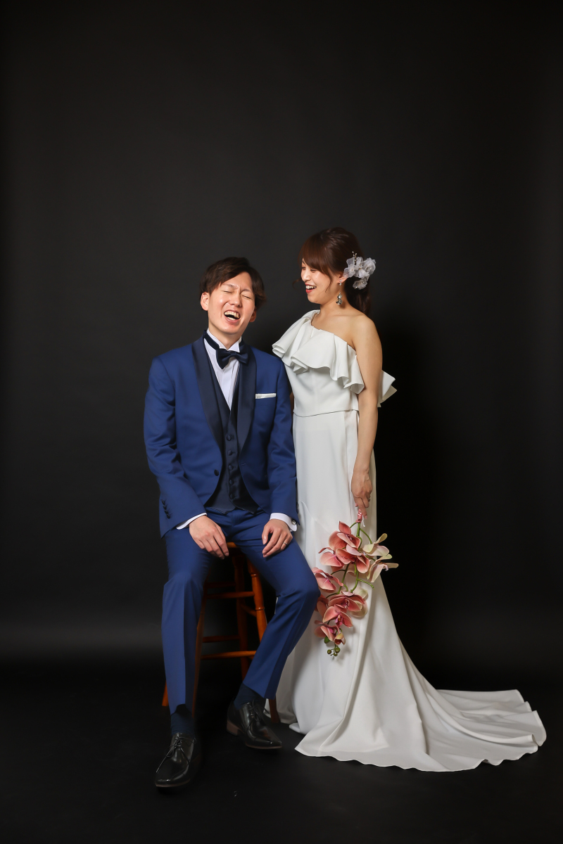 【和装洋装スタジオプラン】よりお二人にフォーカスしたお写真を