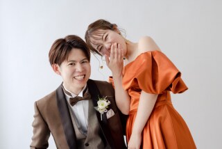 【和装ロケ洋装スタジオプラン】優しい光に包まれた一日