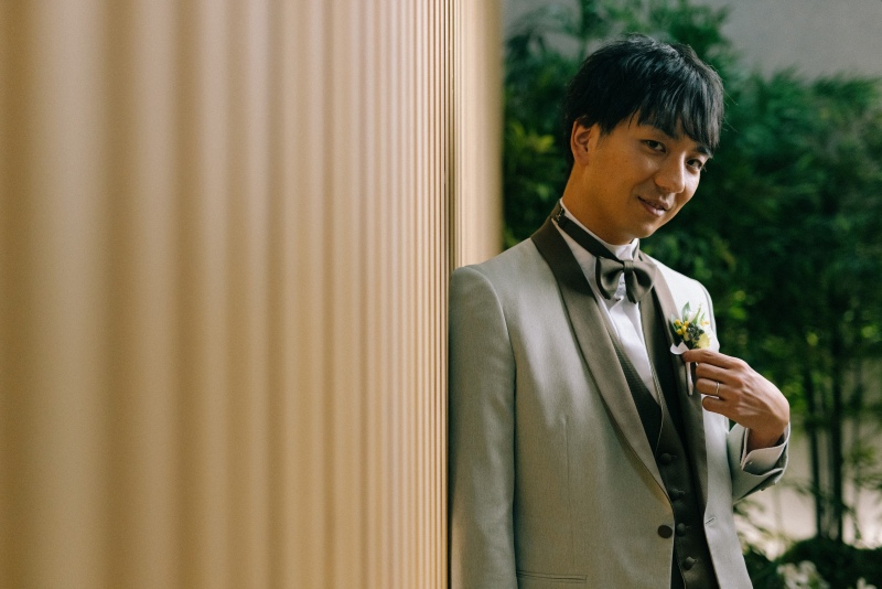 新郎さまソロショット