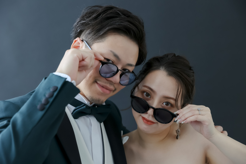 お二人らしく、かっこよく♪