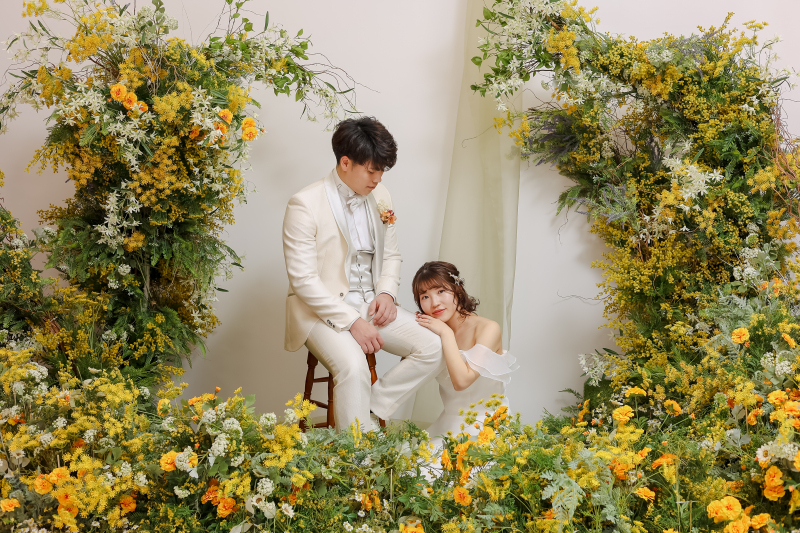 ミモザに包まれて