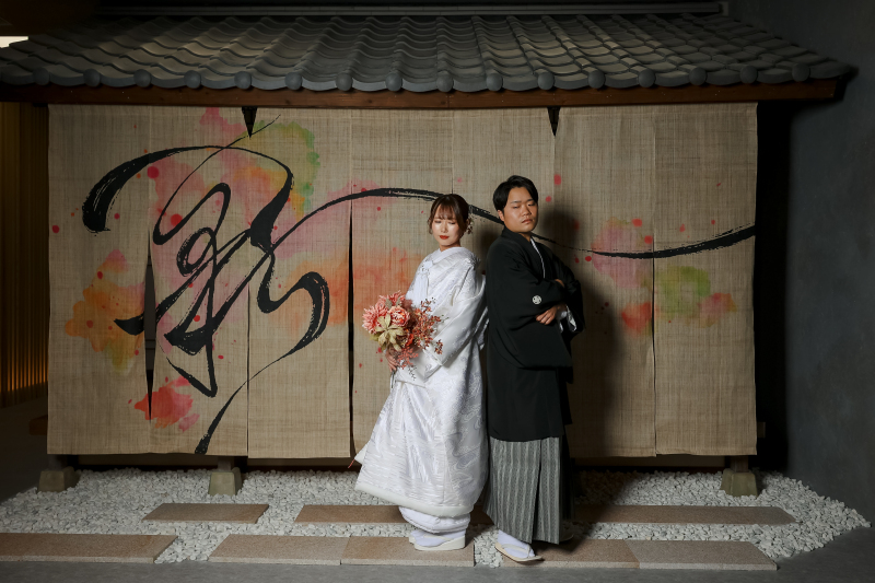 暖簾でクールに