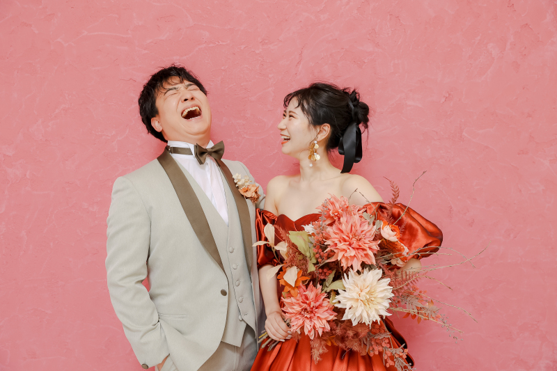 【和装洋装スタジオプラン】笑顔溢れる一日を一緒に