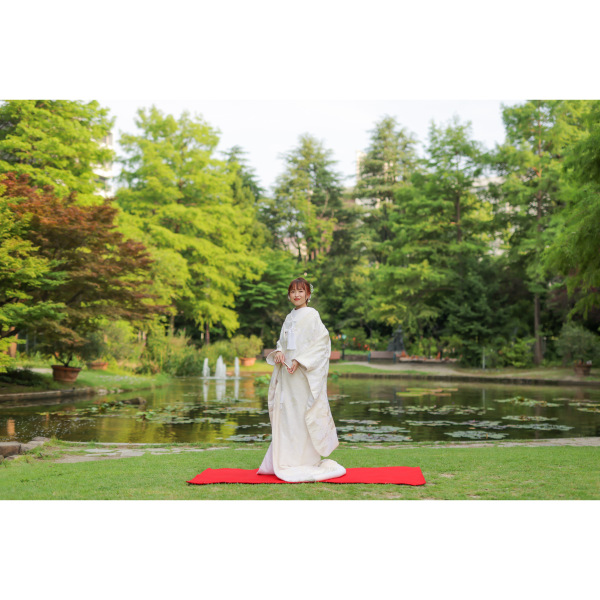 新婦様のソロショット