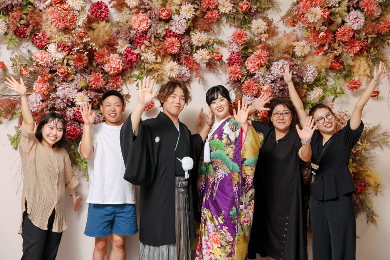 盛り上げ上手なご家族