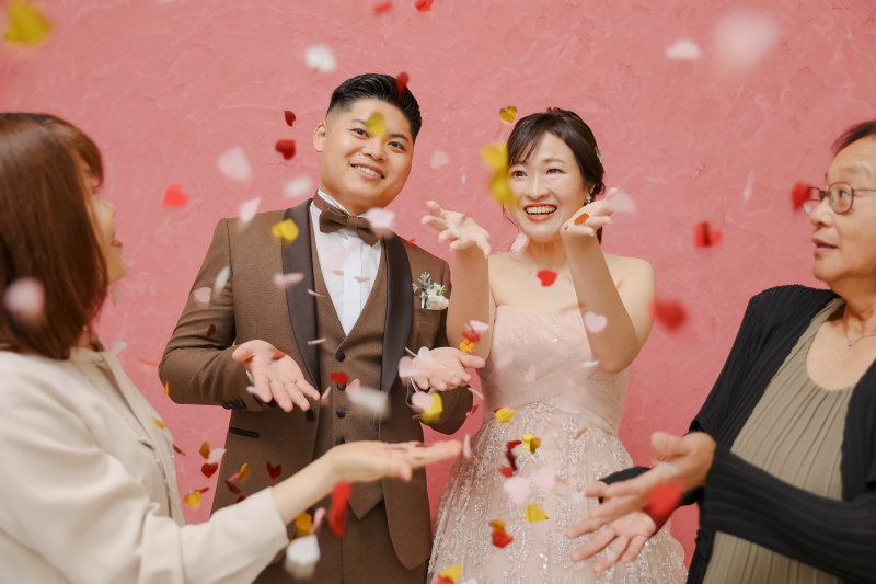 最後はお母さまと一緒に