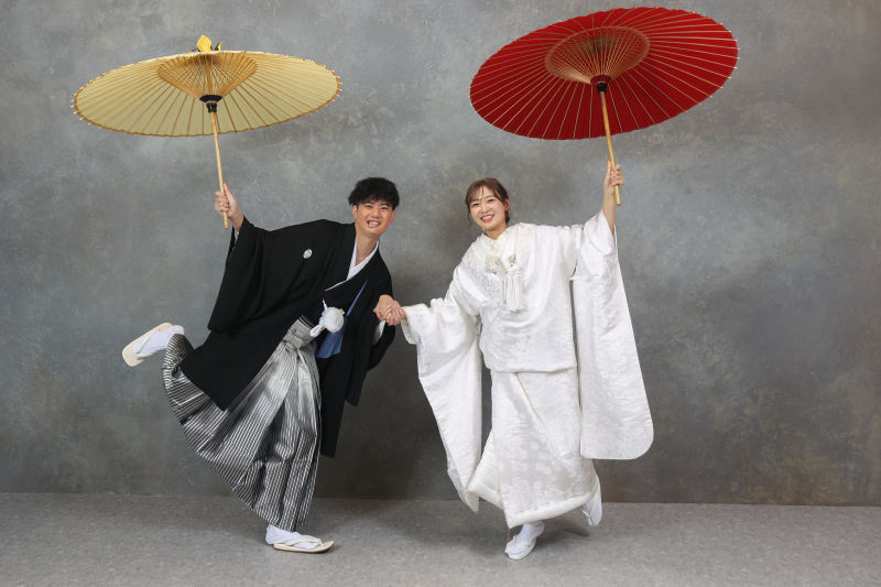 和装撮影スタート!