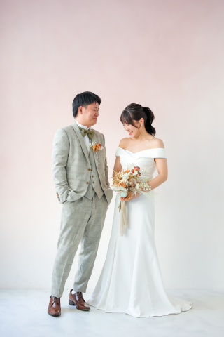 【洋装スタジオプラン】幸せ溢れる一日をカタチに