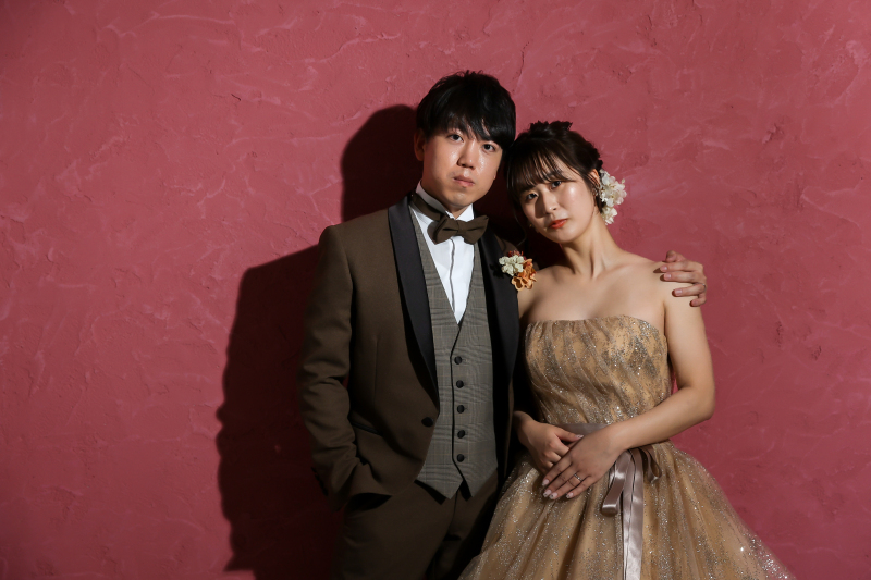 最後にはリラックスしたキメた一枚を