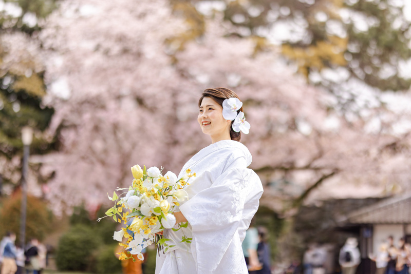 友人からのブーケプレゼント