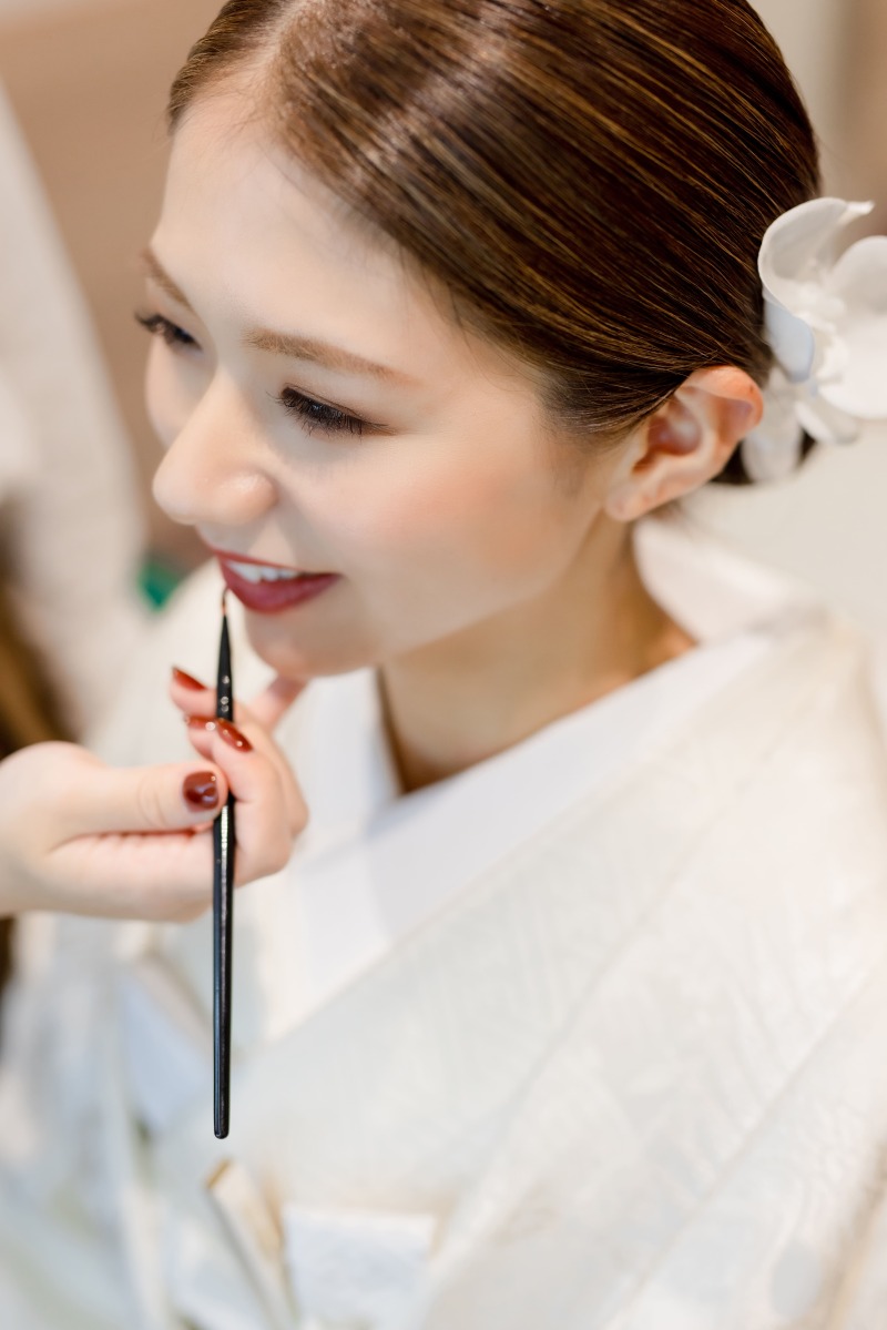 お支度の風景も!