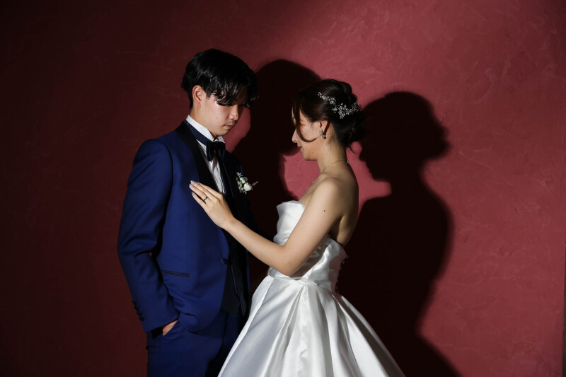 ピンク壁でシックに!