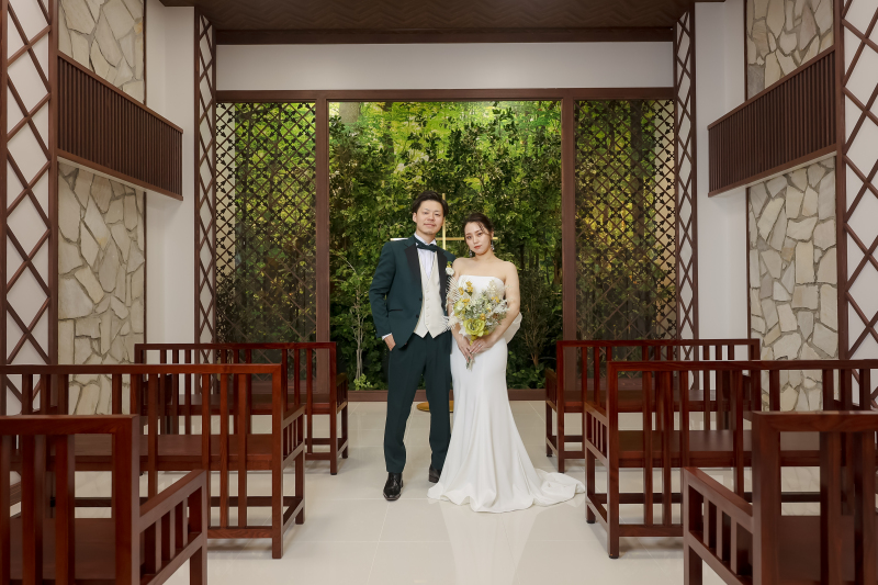 チャペルスタジオでも撮影✨