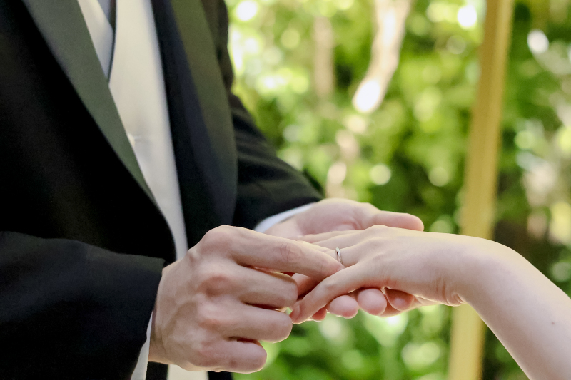 チャペルならではの写真を残せる