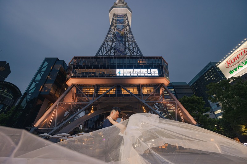 studio clori. NAGOYA_夜景で撮影できる