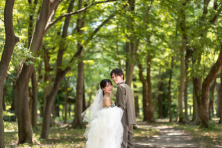 やさしい緑に包まれて