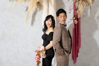 スタイリッシュなお二人も。