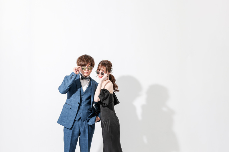 フォトレイト限定!【ベーシック洋装プラン】撮影料+ヘアメイク+ドレス&小物+ 全カットデータ付き★