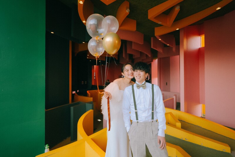 【おしゃれで人気スポット♪】養老天命反転地ドレスロケーションプラン♪出張料、全カットデータ込み!様々なバリエーションが叶う!