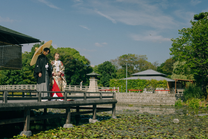 【今だけ限定!!204,600円⇒160,600円】和装ロケーション+ドレススタジオ撮影プラン★全カットデータ付き