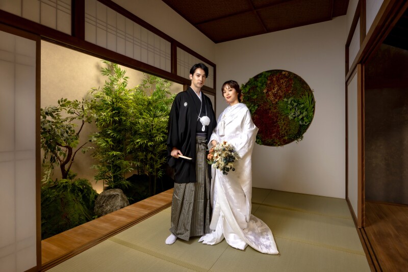 【人気プラン!12月末までの撮影限定】和装スタジオ+ドレスロケーション撮影プラン♪