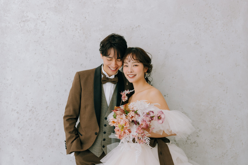 ◆洋装スタジオ撮影ベーシックプラン◆撮影料+ヘアメイク+ドレス&小物付き♪