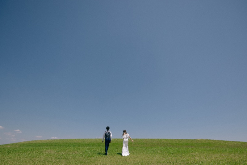 【新舞子ドレスロケーション撮影】海も緑もどっちも楽しめる贅沢プラン♪全カットデータ付きプラン