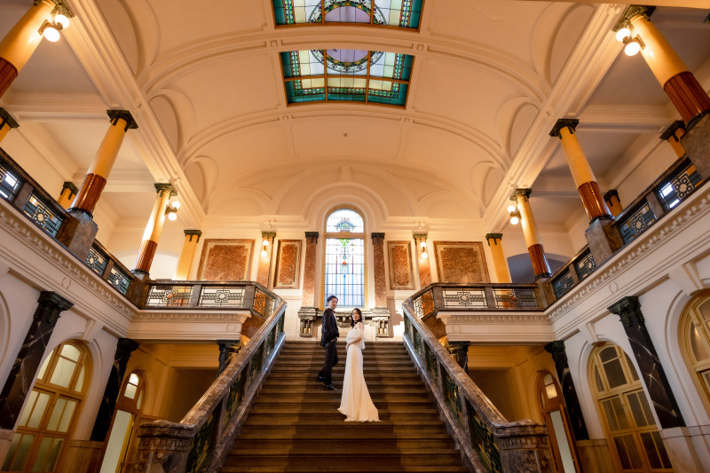 【人気の撮影スポットでの撮影が叶う♪】市政資料館ドレスロケーションプラン◆全データカット込み♪