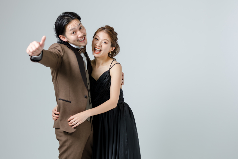 フォトレイト限定!【ベーシック洋装プラン】撮影料+ヘアメイク+ドレス&小物+ 全カットデータ付き★