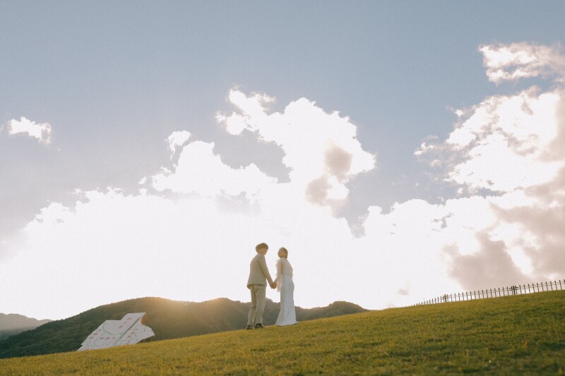 【おしゃれで人気スポット♪】養老天命反転地ドレスロケーションプラン♪出張料、全カットデータ込み!様々なバリエーションが叶う!