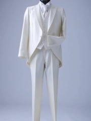 ベストタイホワイト　ショート燕尾