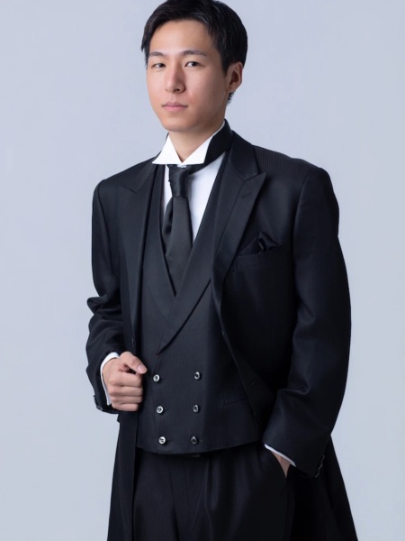 黒タキダブルボタンベスト