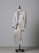 シャンパン　ヘビ柄ベスト