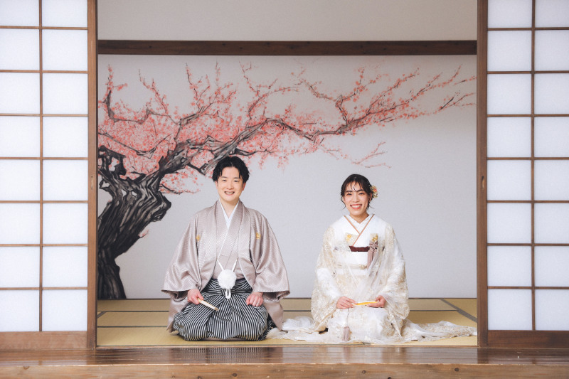 お正座のカット