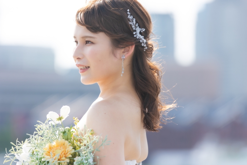 ご新婦様ソロカット