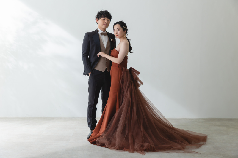 カラードレスで