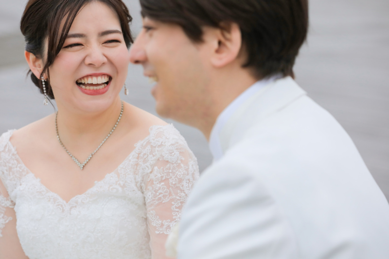 ナチュラルな笑顔が素敵!