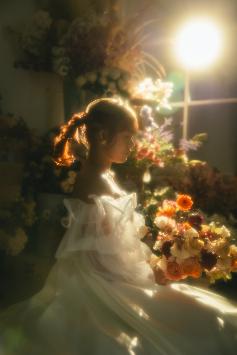 逆光を取り入れて